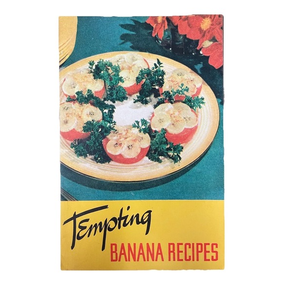 Tempting Banana‎ Recipes 1947 Pamphlet Fruit Dispatch Company